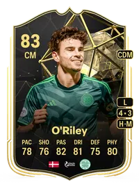 Matt O'Riley Team of the Week 83 Overall Rating