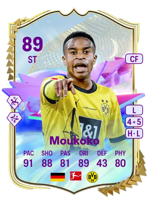 EA FC 24 Youssoufa Moukoko 89