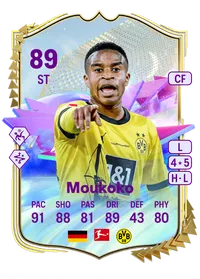 Youssoufa Moukoko Future Stars 89 Overall Rating