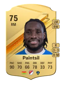 Joseph Paintsil Rare 75 Overall Rating