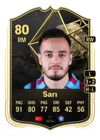 Yusuf Sarı Team of the Week 80 Overall Rating