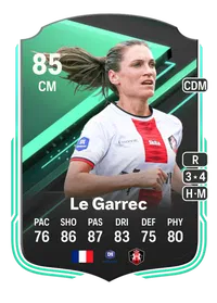 Léa Le Garrec SQUAD FOUNDATIONS 85 Overall Rating