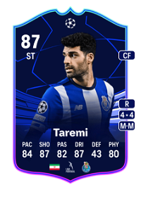 Mehdi Taremi UEFA CHAMPIONS LEAGUE TEAM OF THE TOURNAMENT 87 Overall Rating