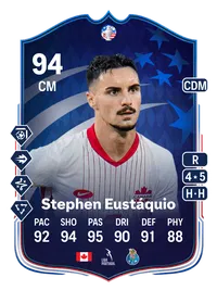 Stephen Eustáquio Copa América Make Your Mark Plus 94 Overall Rating