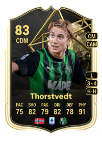 Kristian Thorstvedt Team of the Week 83 Overall Rating