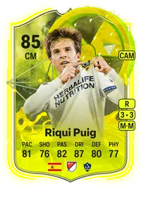 Riqui Puig Radioactive 85 Overall Rating