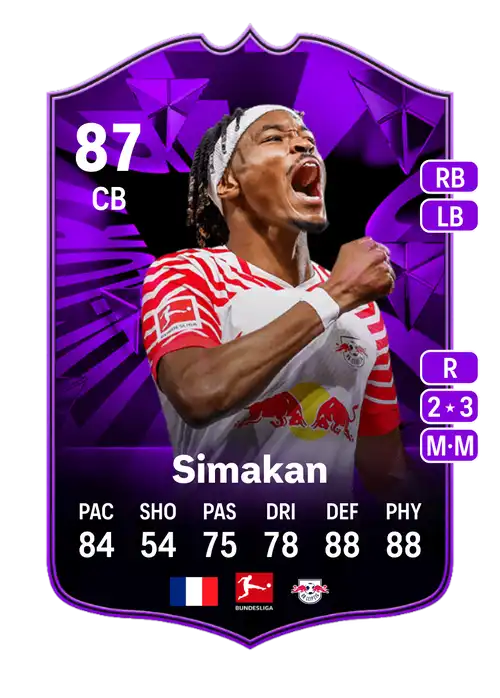 EA FC 24 Mohamed Simakan 87