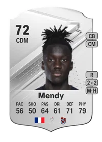 Batista Mendy Rare 72 Overall Rating