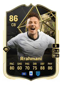 Amir Rrahmani Team of the Week 86 Overall Rating