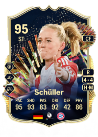 Lea Schüller Team of the Season 95 Overall Rating