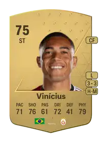 Vinícius Common 75 Overall Rating