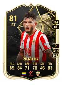 Luis Javier Suárez Team of the Week 81 Overall Rating