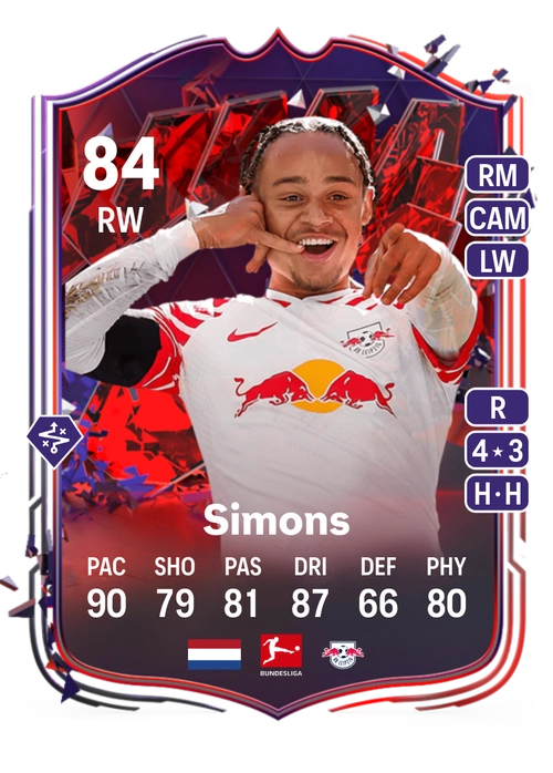 EA FC 24 Xavi Simons 84