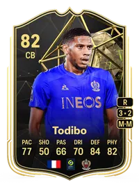 Jean-Clair Todibo Team of the Week 82 Overall Rating