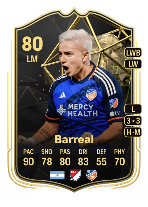 EA FC 24 Álvaro Barreal 80