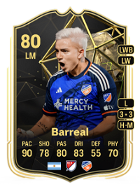Álvaro Barreal Team of the Week 80 Overall Rating