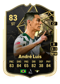 André Luís Team of the Week 83 Overall Rating