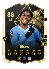 Khadija Shaw Team of the Week 86 Overall Rating