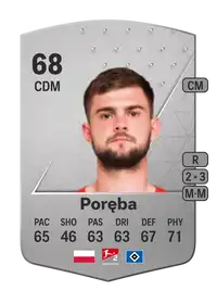 Łukasz Poręba Common 68 Overall Rating