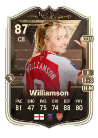 Leah Cathrine Williamson Centurions 87 Overall Rating