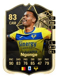 Cyril Ngonge Team of the Week 83 Overall Rating