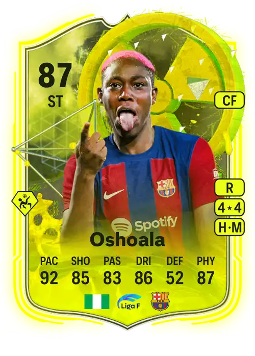 EA FC 24 Asisat Oshoala 87