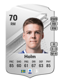 Emil Holm Rare 70 Overall Rating