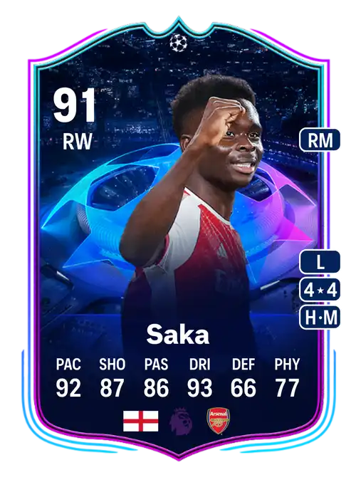 EA FC 24 Bukayo Saka 91