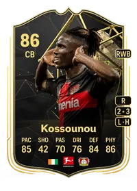 Odilon Kossounou Team of the Week 86 Overall Rating