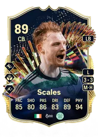 Liam Scales Team of the Season 89 Overall Rating