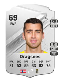 Vetle Dragsnes Rare 69 Overall Rating