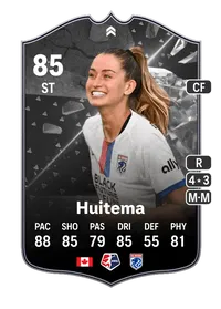 Jordyn Huitema SHOWDOWN 85 Overall Rating