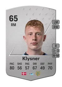 Tobias Klysner Common 65 Overall Rating