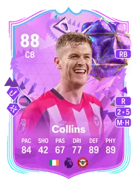 Nathan Collins Ultimate Birthday 88 Overall Rating