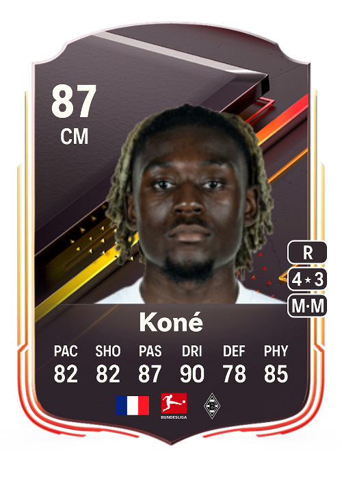 EA FC 24 Kouadio Manu Koné 87