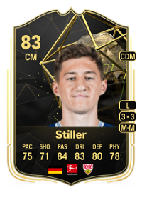 Angelo Stiller Team of the Week 83 Overall Rating
