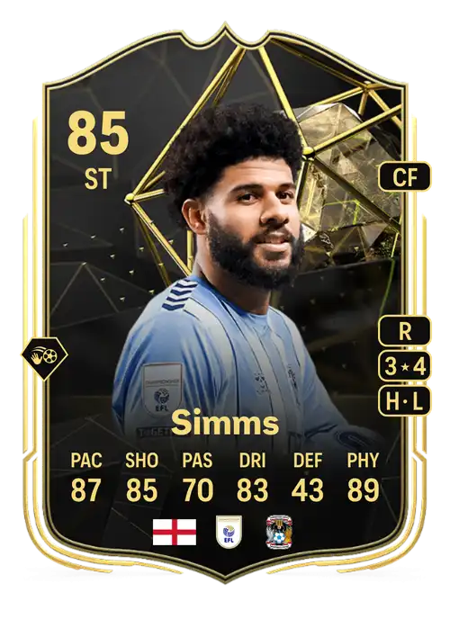 EA FC 24 Ellis Simms 85