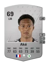 Marley Aké Common 69 Overall Rating