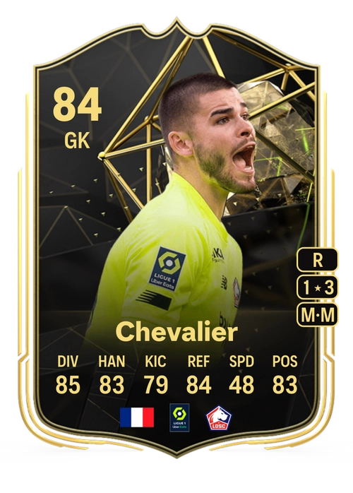 EA FC 24 Lucas Chevalier 84