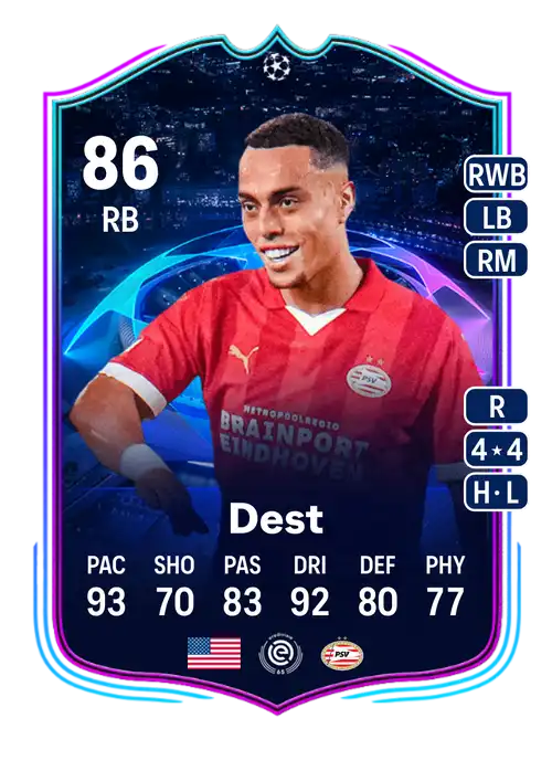 EA FC 24 Sergiño Dest 86