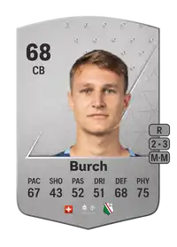 Marco Burch Common 68 Overall Rating