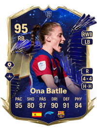 Ona Batlle Team of the Year 95 Overall Rating
