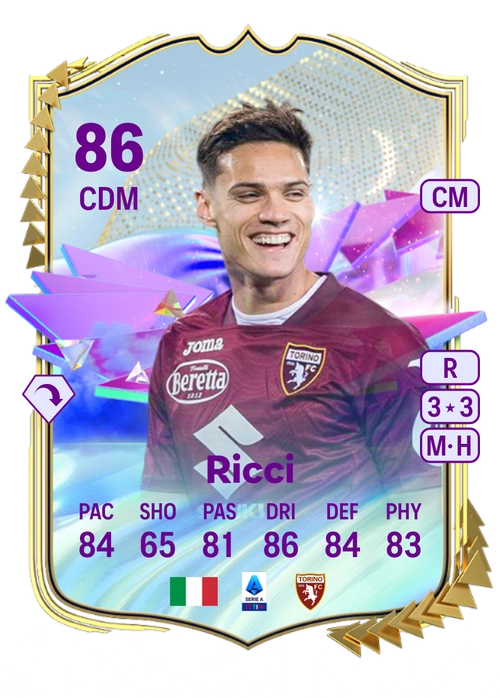 EA FC 24 Samuele Ricci 86