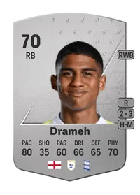 Cody Drameh Common 70 Overall Rating