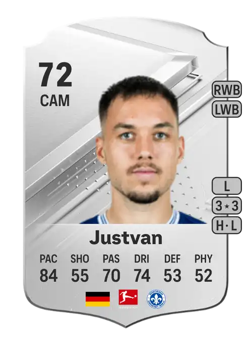 EA FC 24 Julian Justvan 72