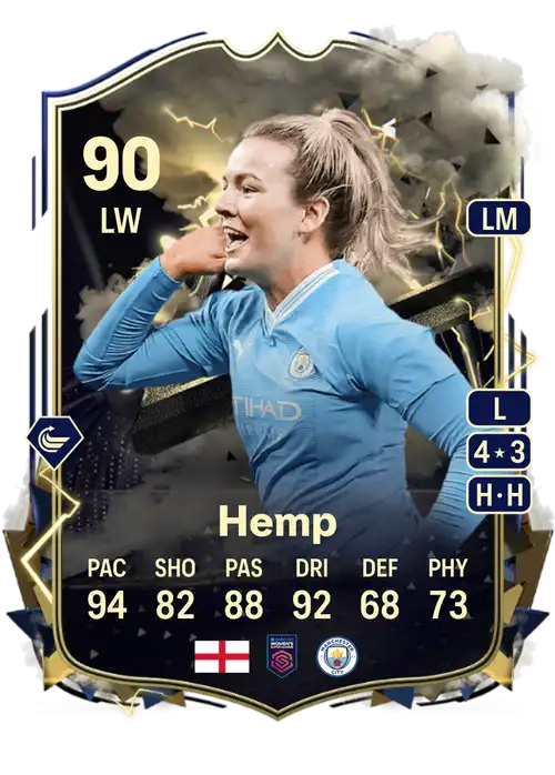 EA FC 24 Lauren Hemp 90