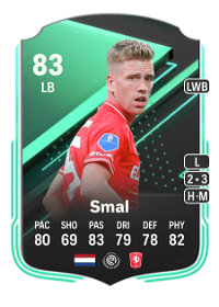 Gijs Smal SQUAD FOUNDATIONS 83 Overall Rating