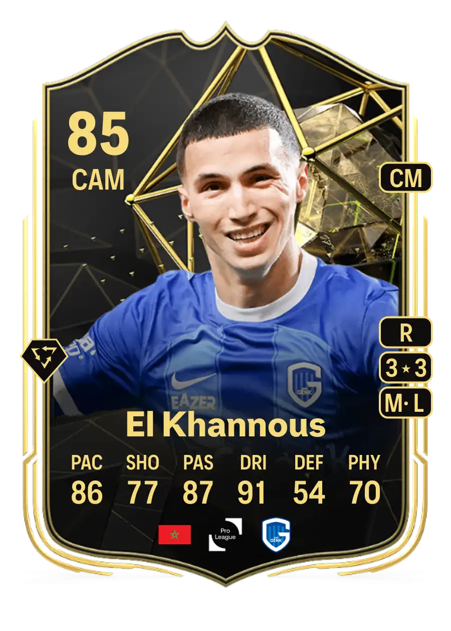 EA FC 24 Bilal El Khannous 85