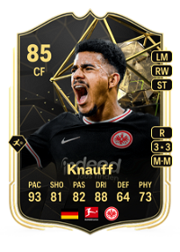 Ansgar Knauff Team of the Week 85 Overall Rating