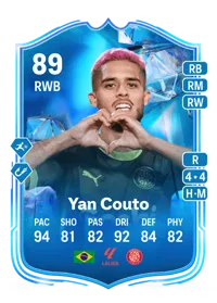 Yan Couto Fantasy FC 89 Overall Rating